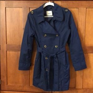 Mayoral Girl Double-breasted Raincoat